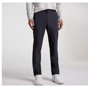 VRST Mens Pants 36x34‎ Gray Athletic Fit Performance Chino 5 Pocket Golf Casual
